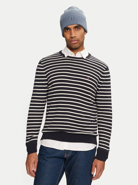 Tommy Hilfiger Čiapka Tommy Hilfiger Flag AM0AM12796 Modrá