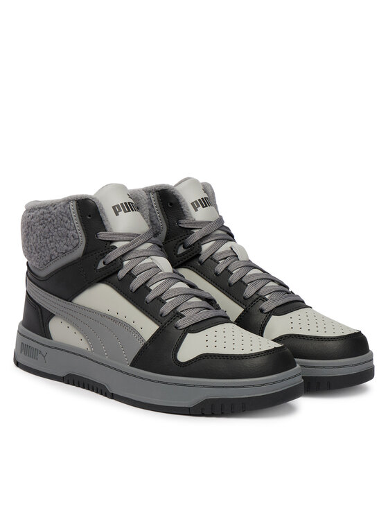 Puma Снікерcи Puma Rebound Slam Mid Cozy Jr 407728 02 Сірий