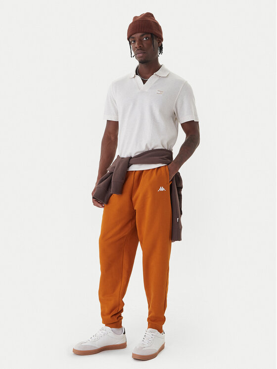 Kappa Kappa Spodnji del trenirke 351Y41W XQF Bež Regular Fit