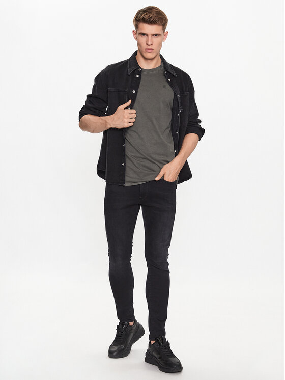 G-STAR G-Star Raw Футболка D16396-2653-B575 Сірий Regular Fit