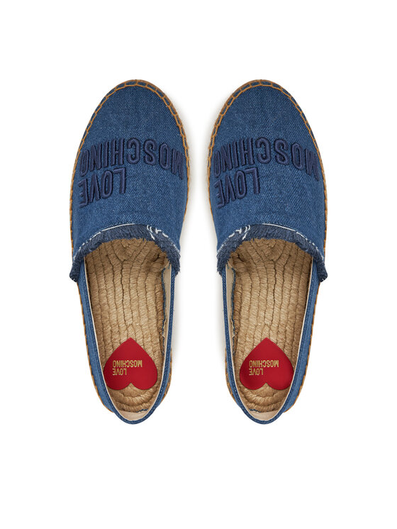 LOVE MOSCHINO Еспадрильї LOVE MOSCHINO JA10262G0MJO5700 Голубий