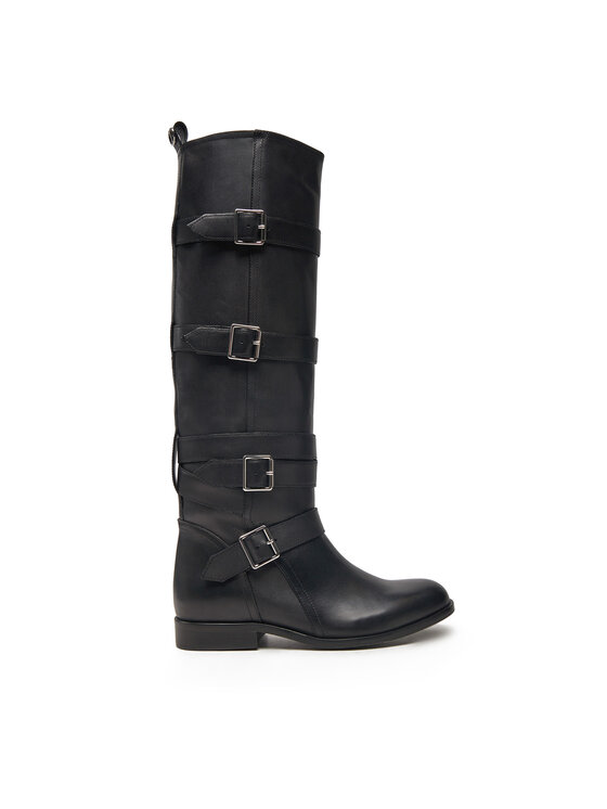 TWINSET Zābaki TWINSET 242TGT124 Melns