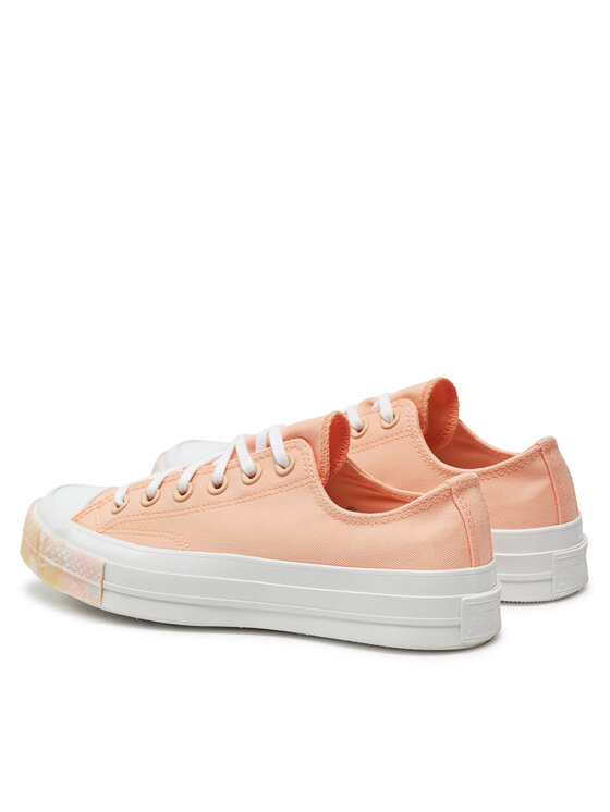 Converse Trampki Converse Chuck 70 Marbled A03531C Pomarańczowy