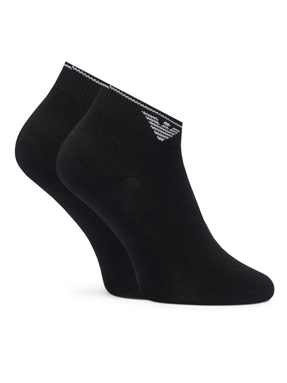 EA7 Emporio Armani Kratke čarape EA7 Emporio Armani EW000584 AF25644 UC001 Crna