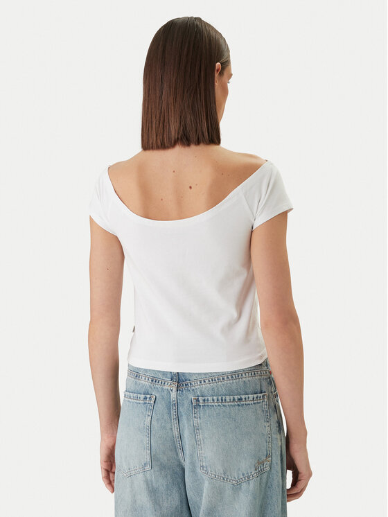 Guess Jeans Guess Jeans Футболка W6GI07 J1314 Білий Regular Fit