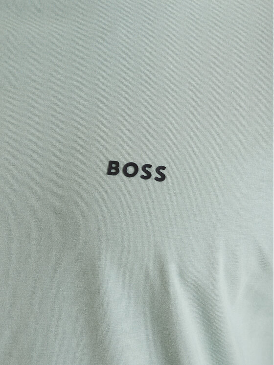 BOSS BOSS Camiseta 50506373 Verde Regular Fit