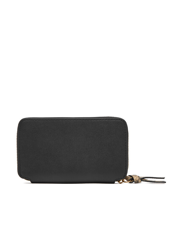 Tommy Hilfiger Portafoglio Tommy Hilfiger Th Leather Med Za Wallet AW0AW18939 Nero