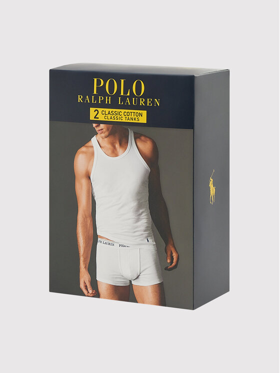 Polo Ralph Lauren Polo Ralph Lauren Set di canotte 714835886001 Bianco Regular Fit