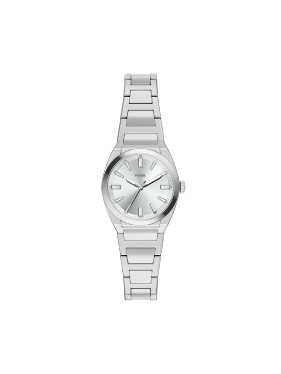 Fossil Годинник Fossil Everett Small ES5490 Срібний