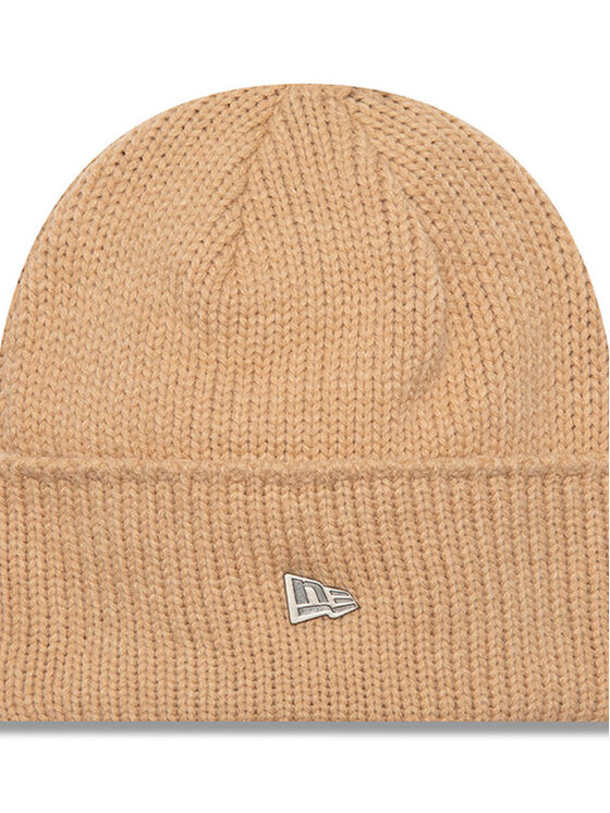 New Era Шапкa New Era Ne Wide Cuff Beanie 60565427 Бежевий