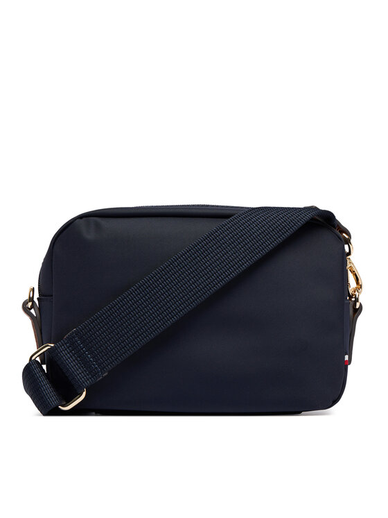 Tommy Hilfiger Soma Tommy Hilfiger Popette Camera Bag Corp AW0AW19023 Tumši zils