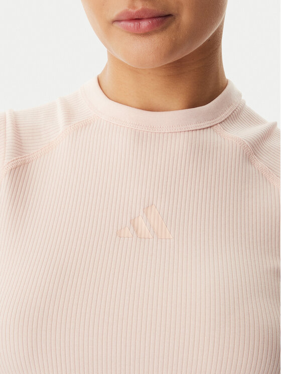 adidas adidas Топ ALL SZN KA6971 Рожевий Slim Fit