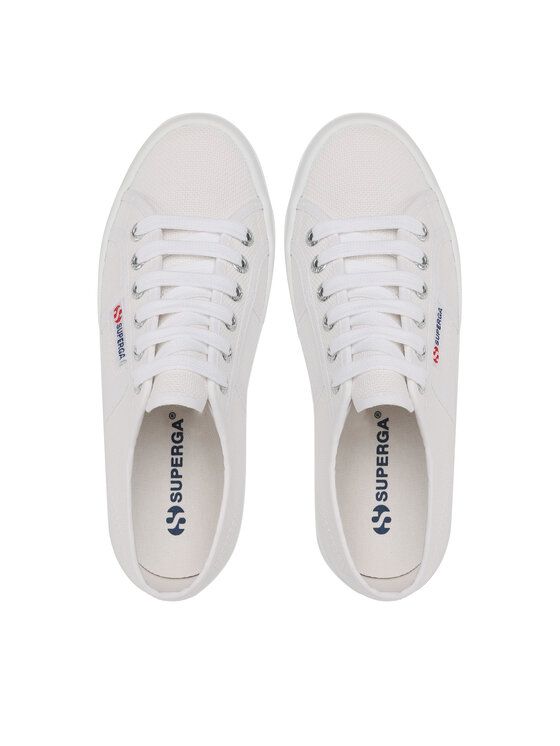 Superga Гуменки Superga 2740 Platform S21384W Бял