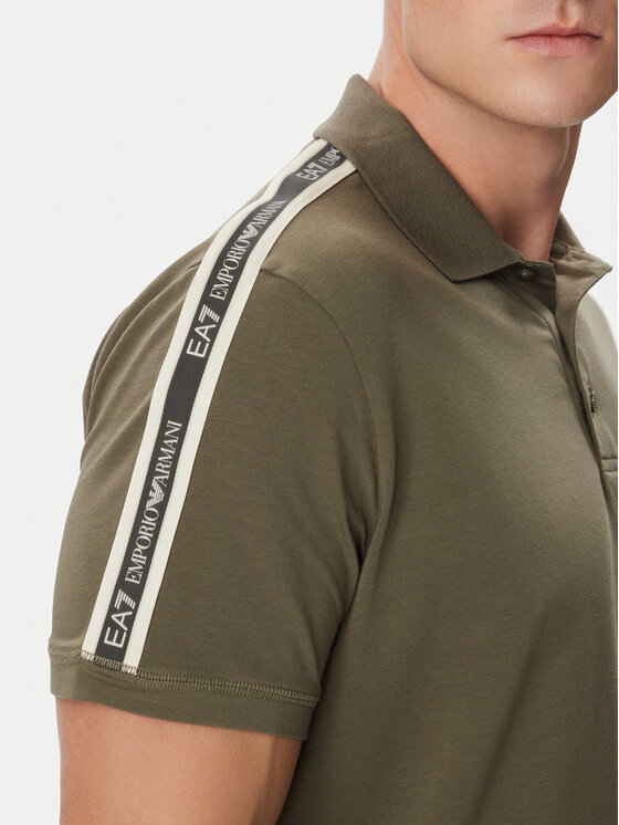 EA7 Emporio Armani EA7 Emporio Armani Polo 7M002190 AF10373 U7014 Caqui Regular Fit