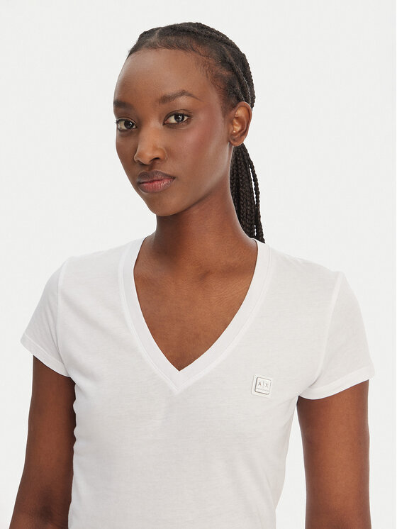 Armani Exchange Armani Exchange Camiseta XW002292 AF10356 U0002 Blanco Regular Fit