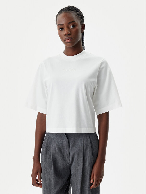 PINKO PINKO T-shirt 104604 A2F8 Z05 Bianco Regular Fit