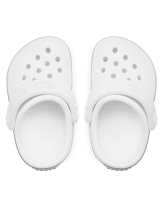 Crocs Шльопанці Crocs Crocs Crocband Clean Clog T 208479 Білий