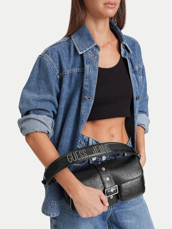 Guess Jeans Torebka Guess Jeans CEO-GUESS-S-005-10 Czarny