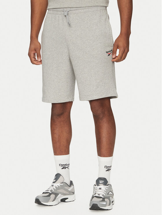 Reebok Reebok Sportske kratke hlače 100221793 Siva Regular Fit