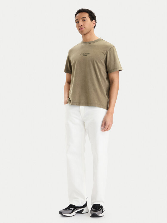 Calvin Klein Jeans Calvin Klein Jeans Camiseta LV04RB824G Verde Regular Fit