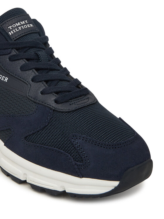 Tommy Hilfiger Superge Tommy Hilfiger Outdoor Runner Mix FM0FM05574 Mornarsko modra