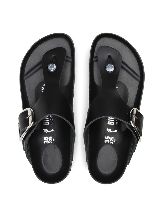 Birkenstock Žabky Birkenstock Gizeh Big Buckle 1018776 Čierna