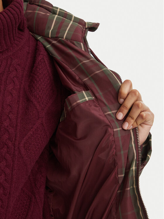 Hunter Hunter Télikabát HARW0023262 Bordó Regular Fit