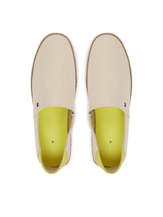 Tommy Hilfiger Espadrile Tommy Hilfiger Core Hilfiger Espadrille Textile FM0FM05792 Bež