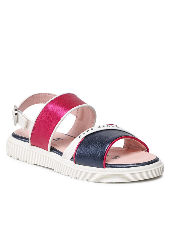 Pepe Jeans Босоніжки Pepe Jeans Wendy Logo PGS90183 Рожевий