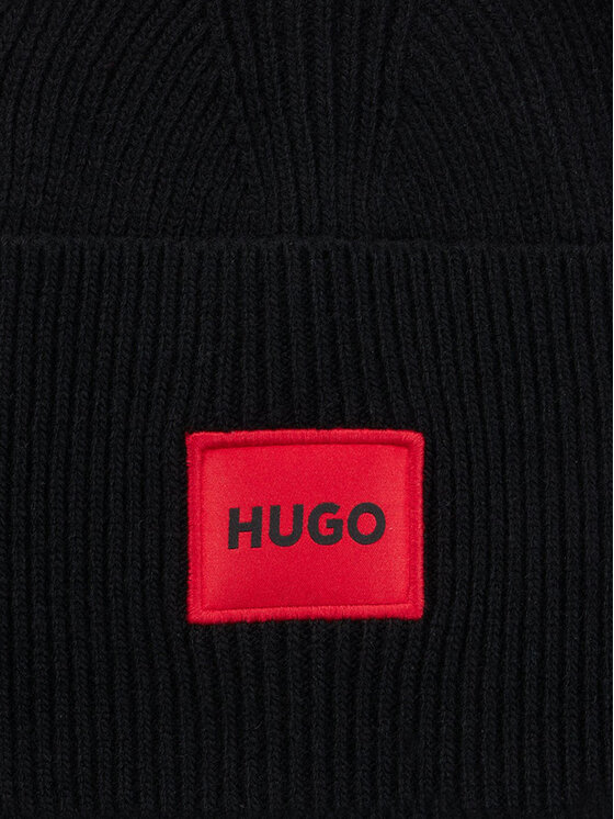 HUGO Шапкa HUGO Xaff 50496011 Чорний