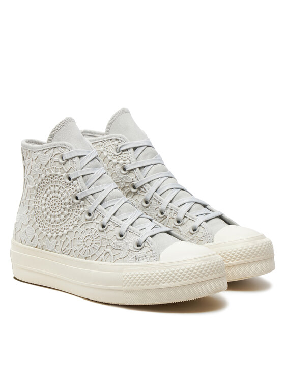 Converse Sneakers Converse Chuck Taylor All Star Lift Platform Butterflies A07538C Λευκό