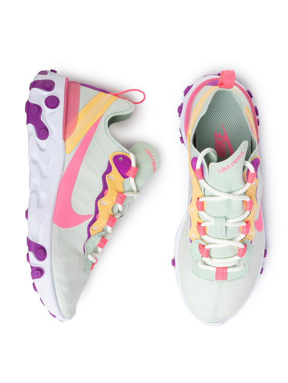 nike react element 55 pistachio frost digital pink