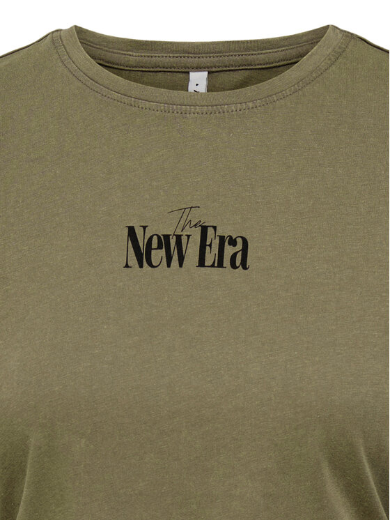 ONLY ONLY Camiseta Lucy 15346760 Marrón Regular Fit