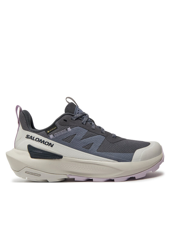 Salomon Trekking čevlji Salomon Elixir Activ Gore-Tex L47526500 Siva