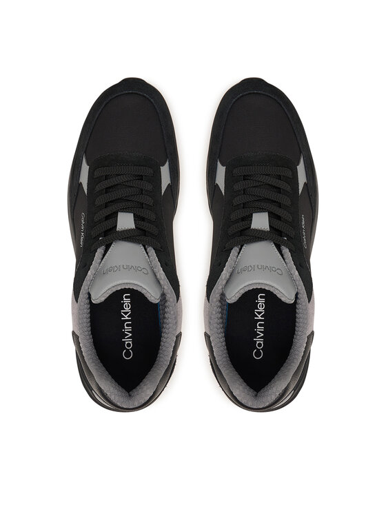Calvin Klein Laisvalaikio batai Calvin Klein City Runner Laceup Ny-Su HM0HM02308 Juoda