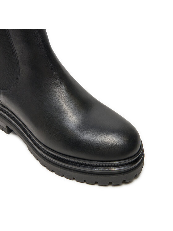 Weekend Max Mara Kotníková obuv s elastickým prvkem Weekend Max Mara Livrea 24257960346 Černá