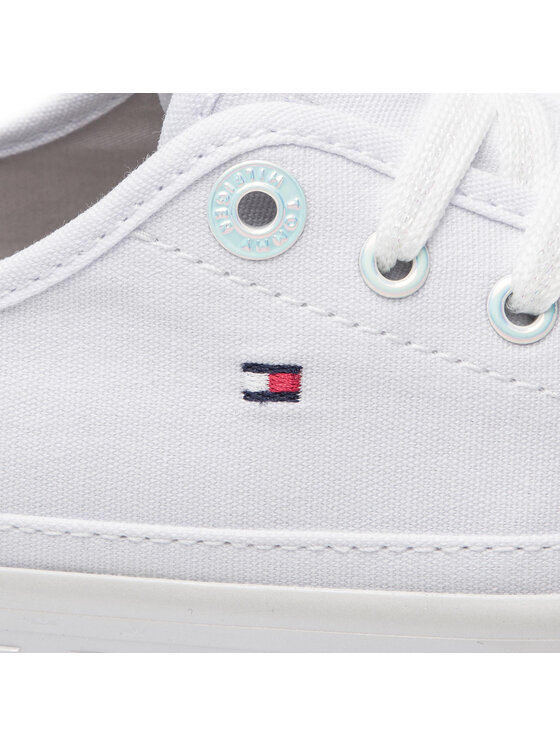 Tommy Hilfiger Scarpe sportive Tommy Hilfiger Outsole Detail Flatform Sneaker FW0FW04134 Bianco