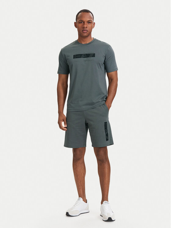 EA7 Emporio Armani EA7 Emporio Armani Camiseta 7M002415 AF10375 M8011 Gris Regular Fit