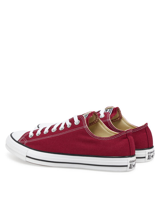 Converse Кеди Converse Chuck Taylor All Star OX M9691 M Бордовий