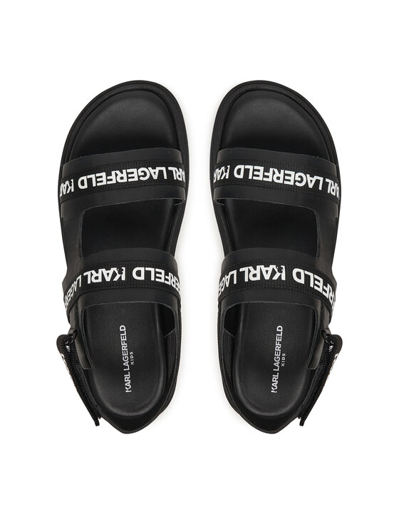 KARL LAGERFELD Сандали KARL LAGERFELD Z31176 S Черен