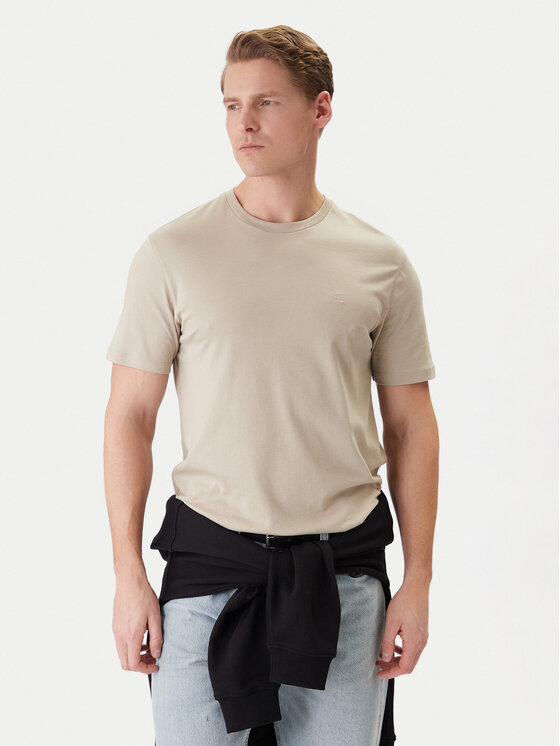 Calvin Klein Calvin Klein Camiseta LV04LB275G Beis Regular Fit
