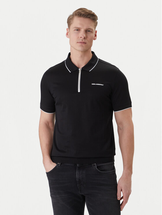 KARL LAGERFELD KARL LAGERFELD Polo 745003 562200 Negro Regular Fit