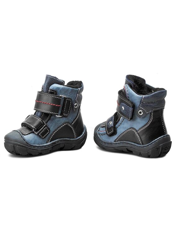 Antylopa Čižmy Antylopa 0674/1 Czarny/Granat