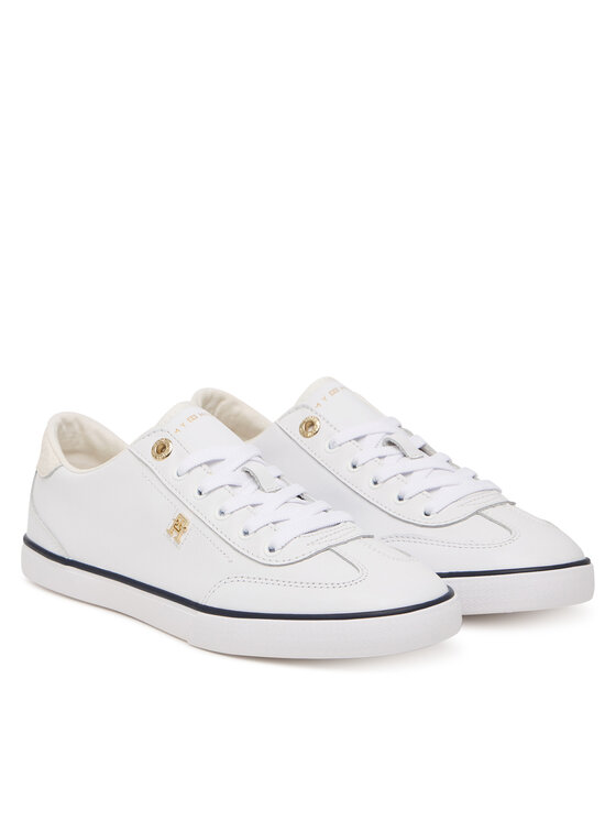 Tommy Hilfiger Zapatillas Tommy Hilfiger Th Chic Low Profile Vulc FW0FW09104 Blanco