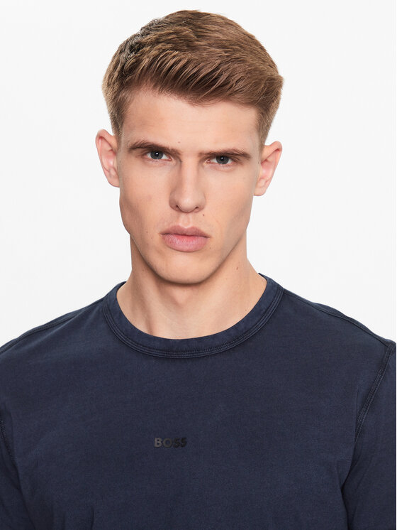 BOSS Boss T-shirt Tokks 50502173 Blu scuro Regular Fit