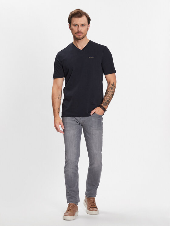 Bugatti Bugatti T-Shirt 8450 35190 Σκούρο μπλε Slim Fit