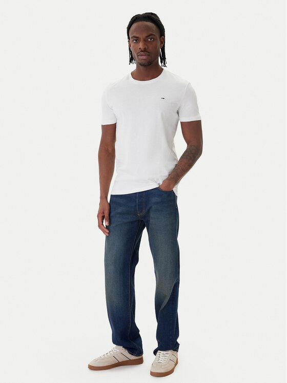 Tommy Jeans Tommy Jeans Set t-shirt majica﻿ DM0DM21579 Bijela Slim Fit