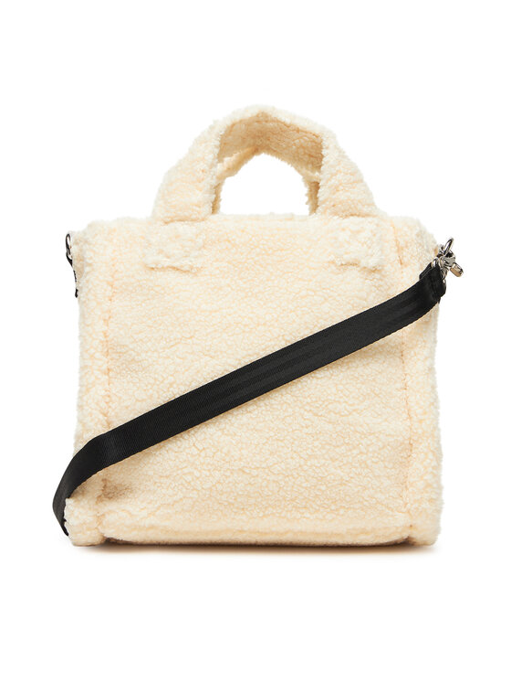 Calvin Klein Jeans Τσάντα Calvin Klein Jeans Teddy Tote Bag IU0IU00355 Κρεμ