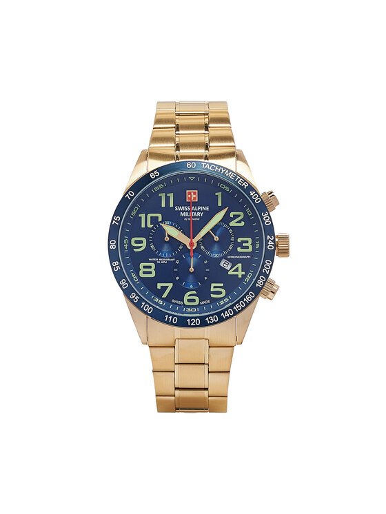 Swiss Alpine Military Годинник Swiss Alpine Military 7047.9115 Золотий