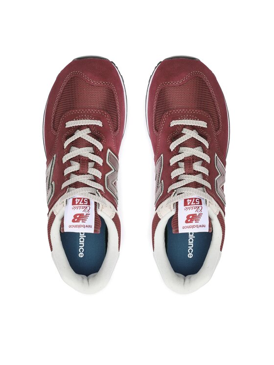 New Balance Sneakersy New Balance ML574EVM Bordowy